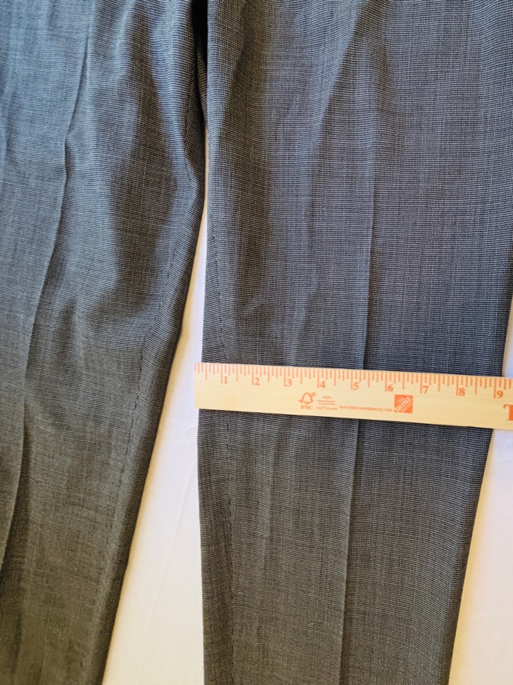 Lafayette 148 New York Gray Tailored Dress Pants 100% Virgin Wool Women’s 14 - Picture 12 of 12